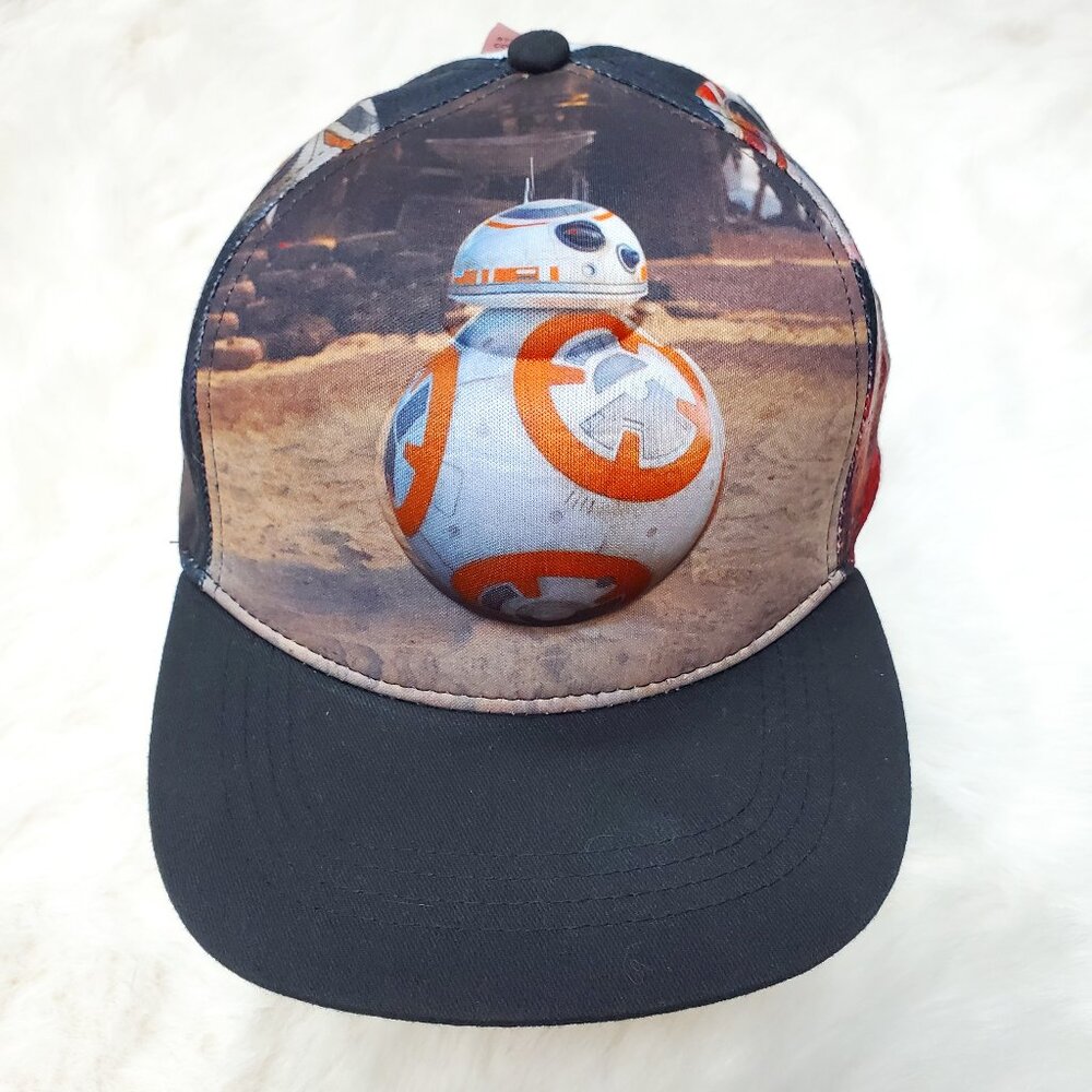 NWT Star Wars BB-8 The Force Awakens Adjustable Snapback Hat